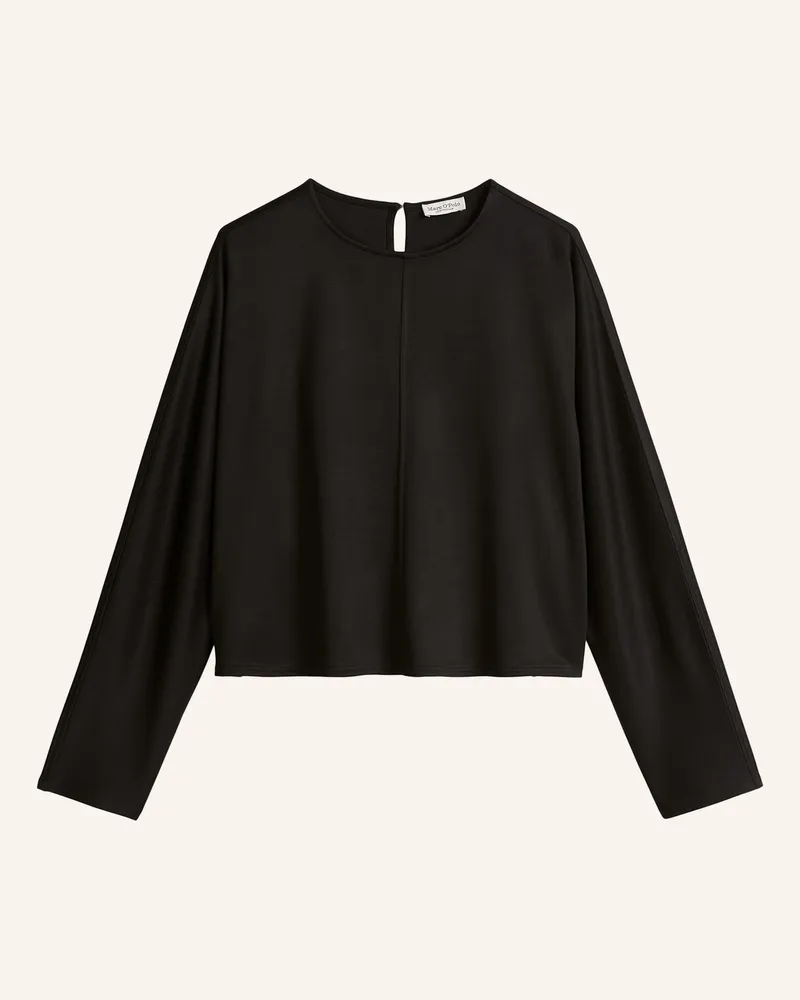 Marc O'Polo Longsleeve schwarz Schwarz
