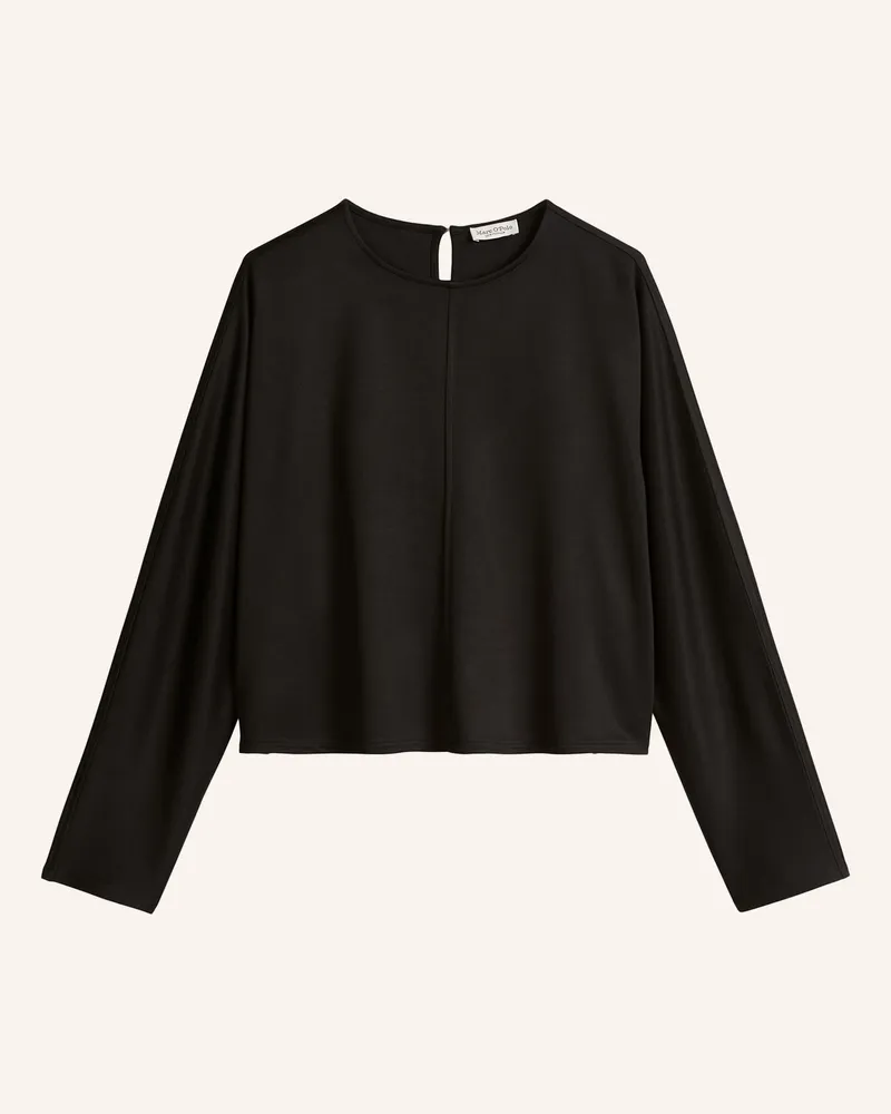 Marc O'Polo Longsleeve schwarz Schwarz