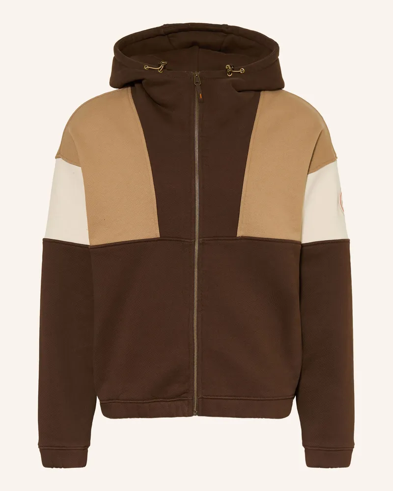 Napapijri Sweatjacke Bloom braun Dunkelbraun