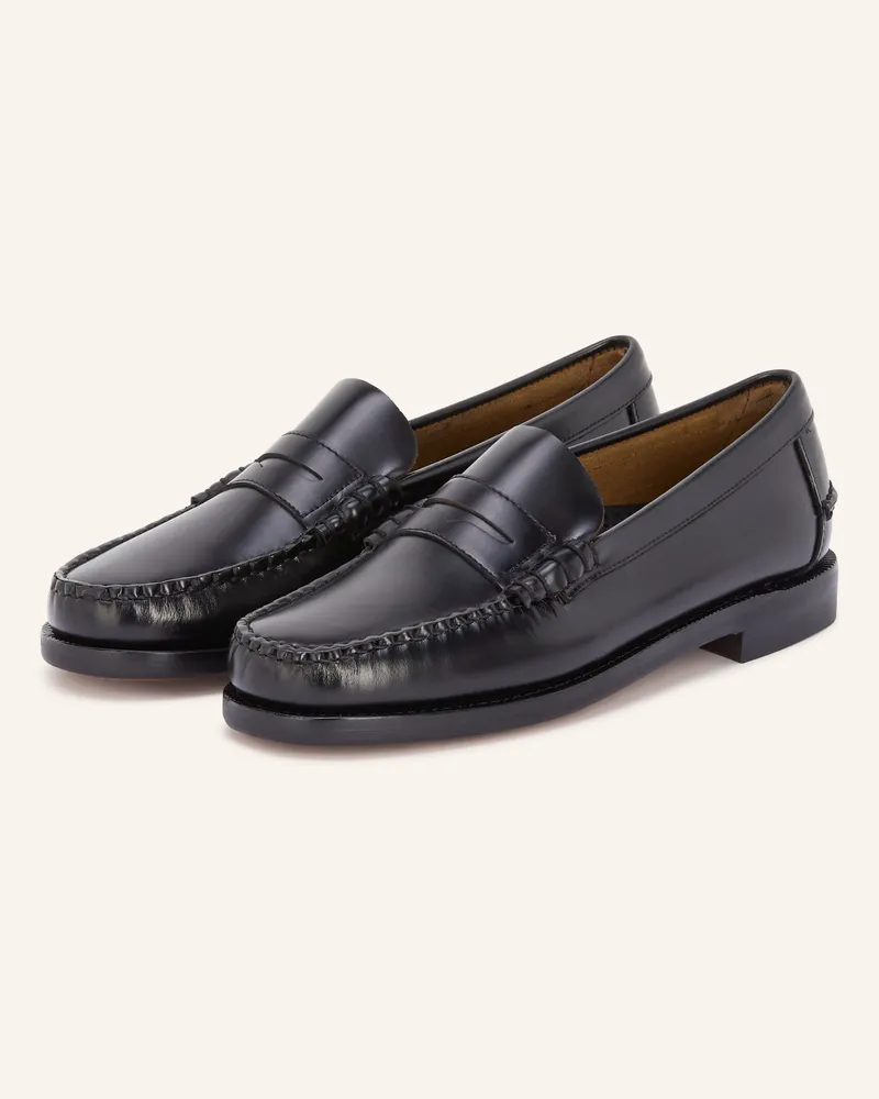 Sebago Penny-Loafer Classic Dan schwarz Schwarz