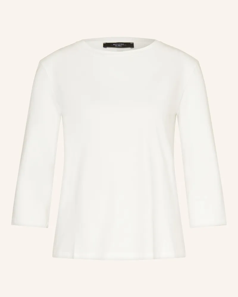 Max Mara Shirt MULTIA mit 3/4-Arm Ecru