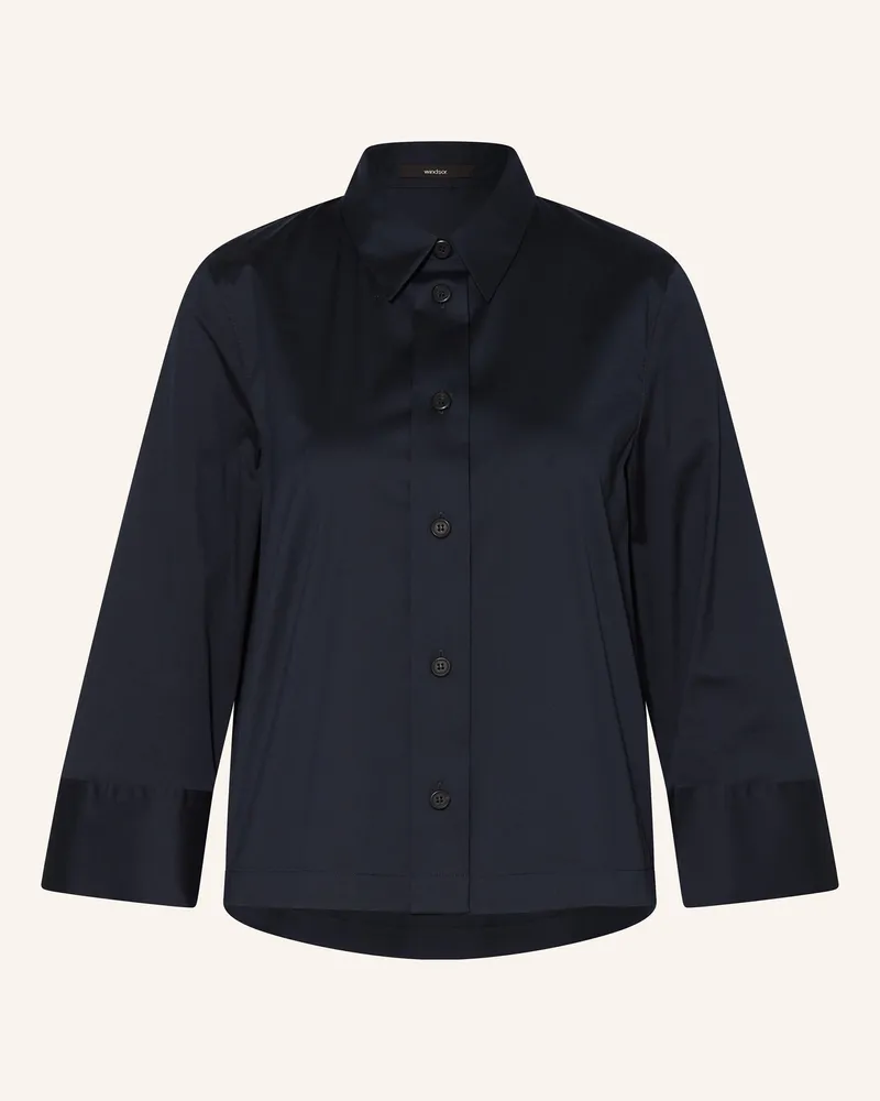 windsor. Hemdbluse Dunkelblau