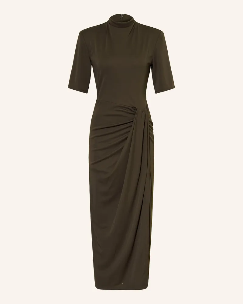 ROTATE Birger Christensen Jerseykleid gruen Khaki