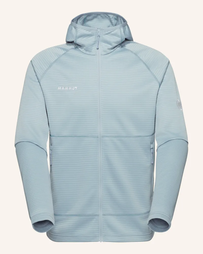 Mammut Midlayer-Jacke Crag Ml Mit Kapuze blau Blau