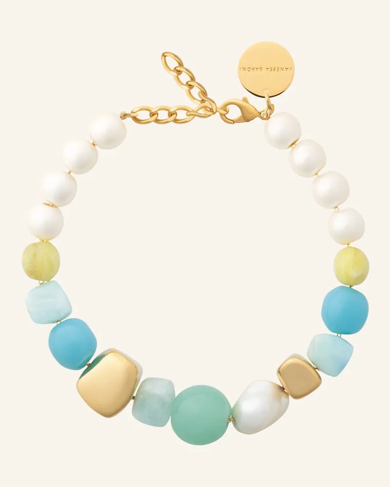 Vanessa Baroni Halsketten Portofino Necklace Cloud By Glambou gold Gold