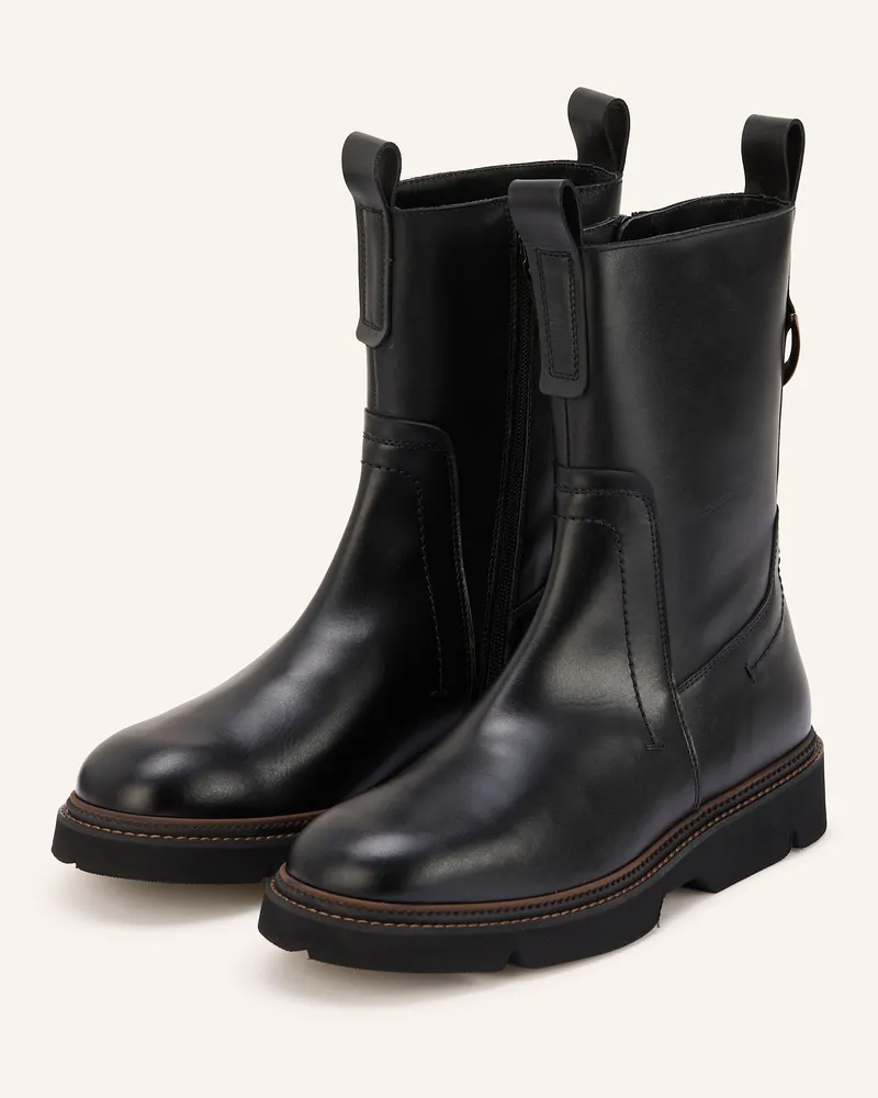 Pertini Boots schwarz Schwarz