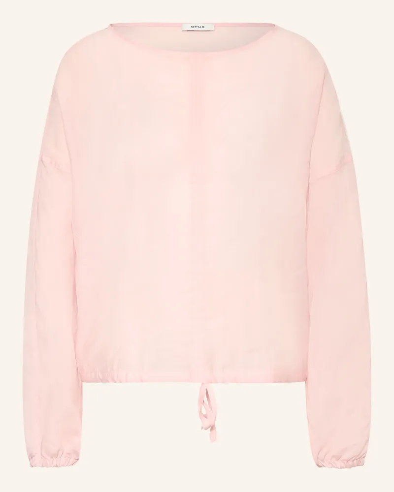 OPUS Blusenshirt Filla rosa Hellrosa
