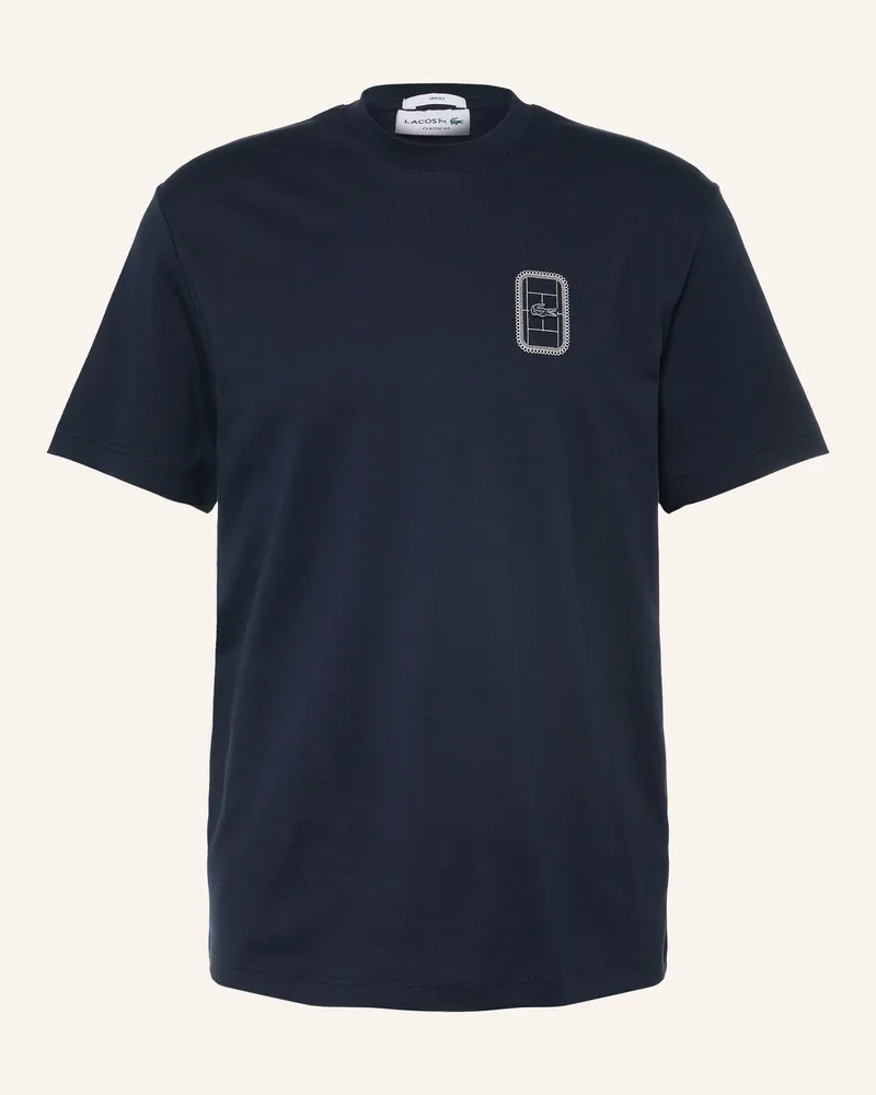 Lacoste T-Shirt blau Dunkelblau