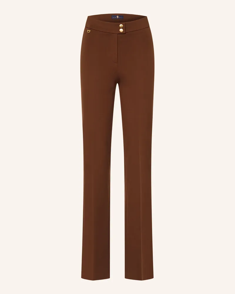 Pamela Henson Jerseyhose braun Braun