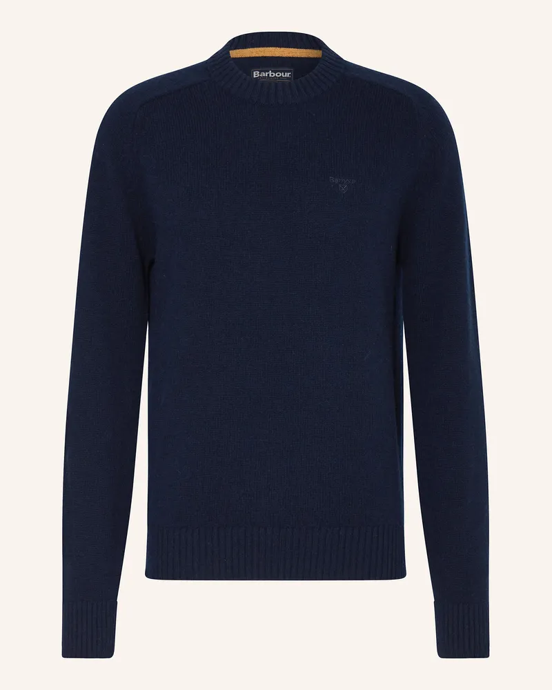 Barbour Pullover blau Dunkelblau