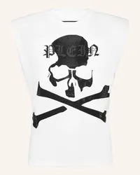 Philipp Plein Tanktop SKULL&BONES Weiss