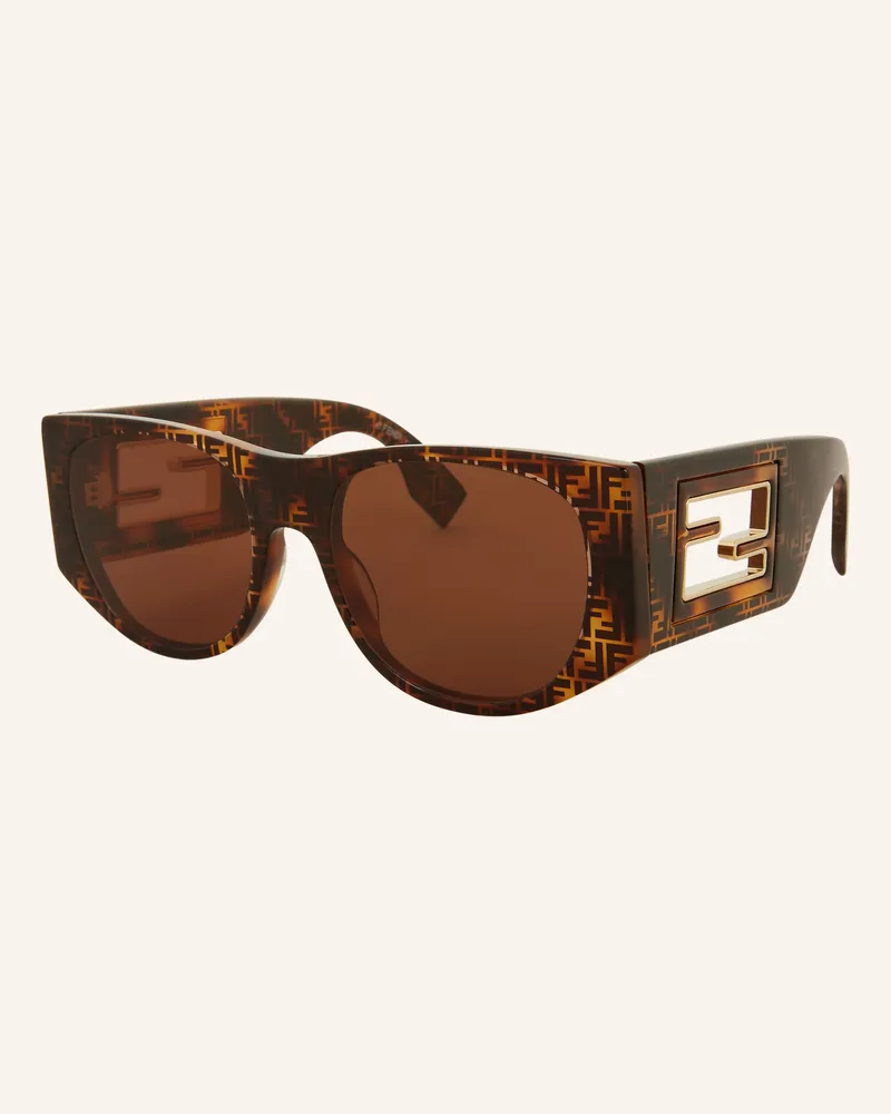 Fendi Sonnenbrille fn000725 Baguette braun 4402d1