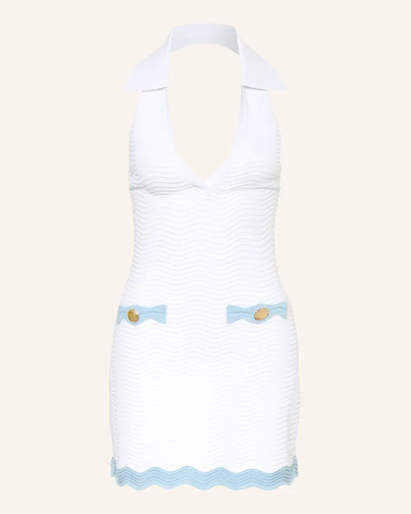 Retrofête Strickkleid Dorianne Mit Glitzergarn weiss Weiss