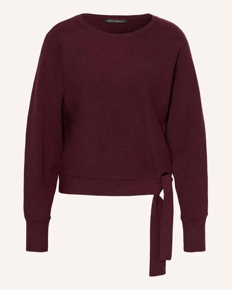 Betty Barclay Pullover rot Dunkellila