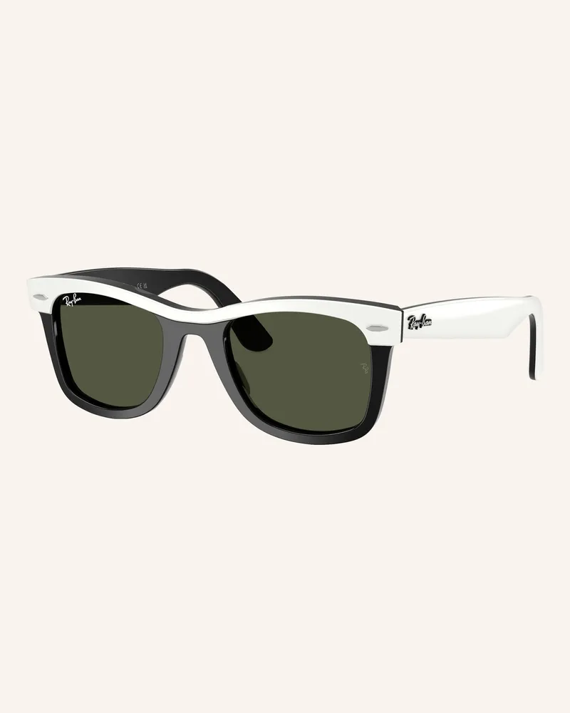 Ray Ban Sonnenbrille rb2240 weiss Schwarz