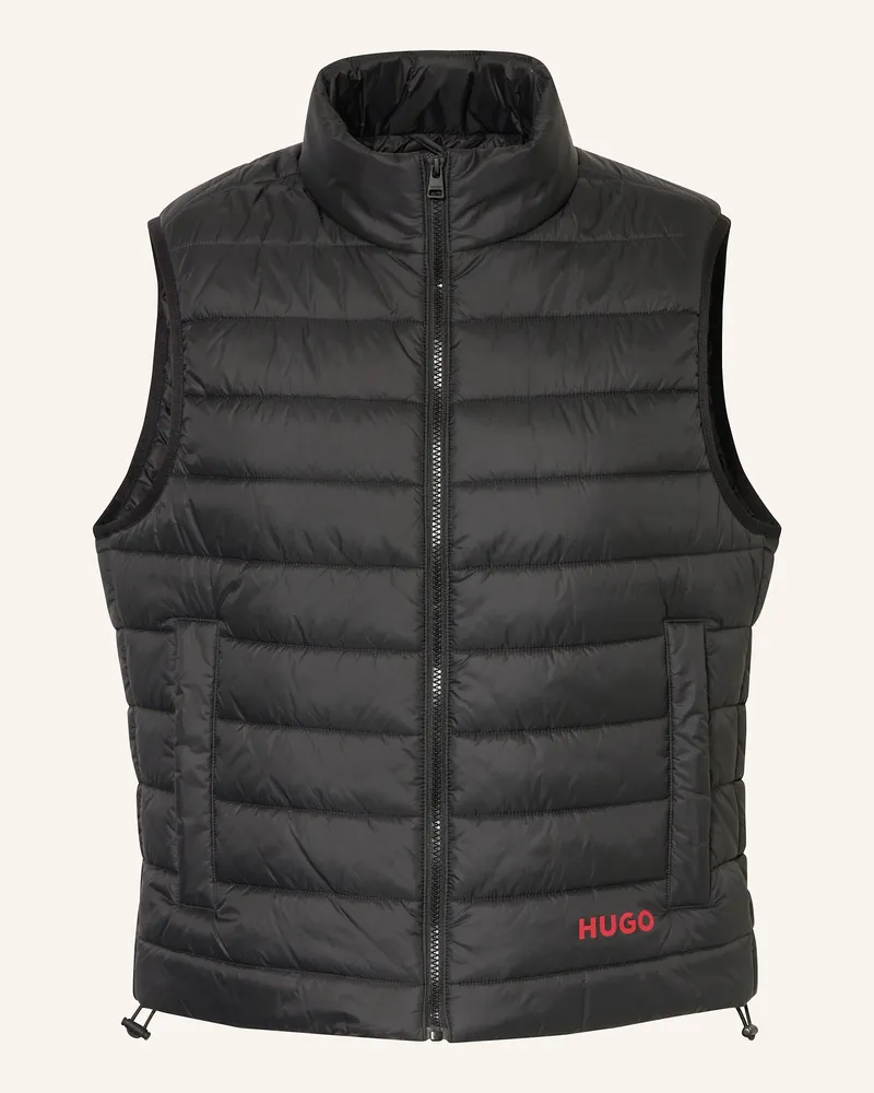HUGO BOSS Steppweste BRENTINO Schwarz