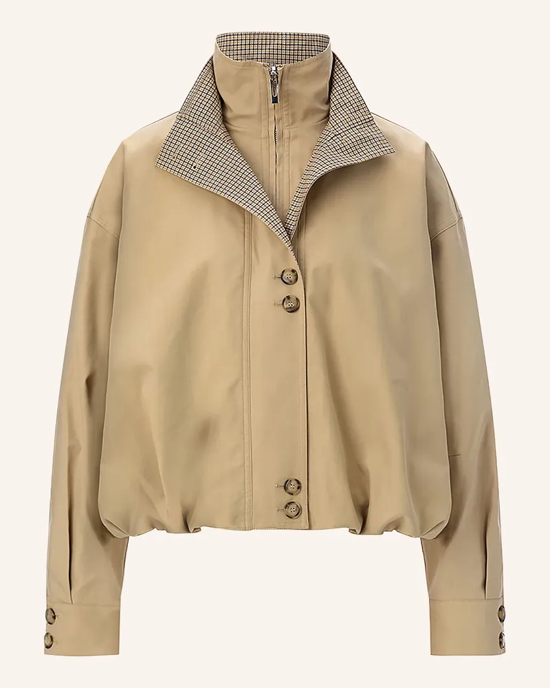 Rich&Royal Blouson Mit Blende braun Hellbraun