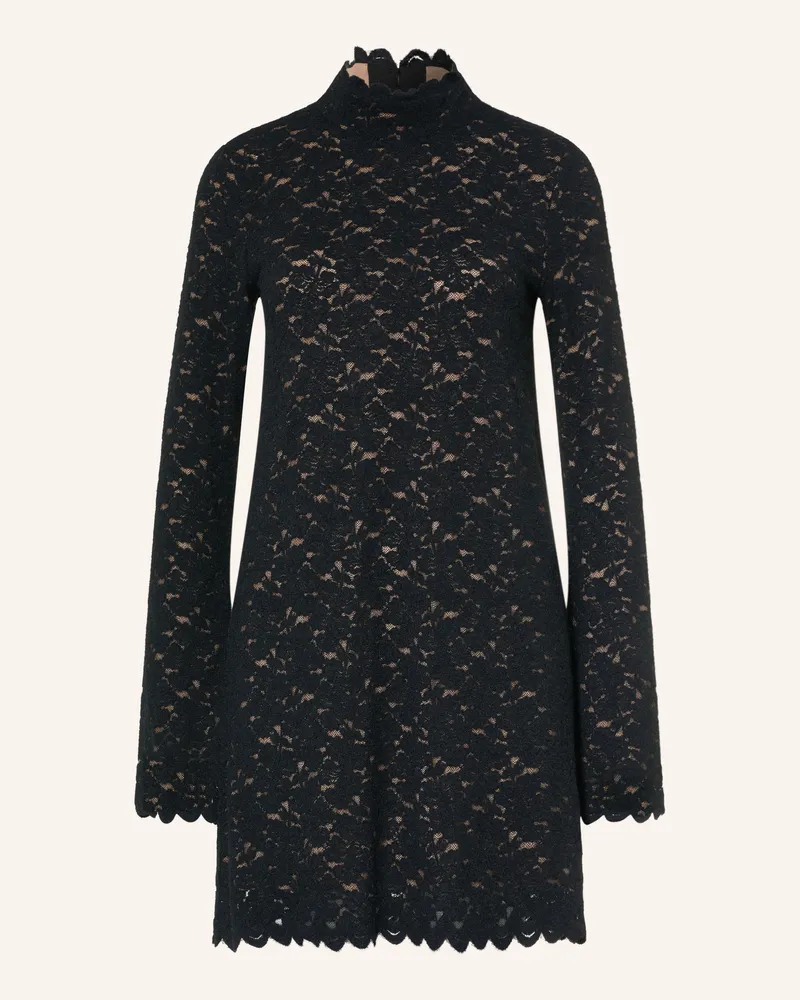 ba&sh Spitzenkleid Learia schwarz Schwarz