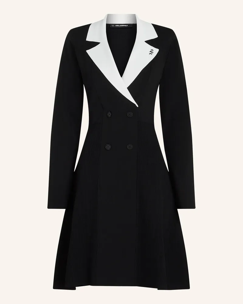 Karl Lagerfeld Kleid schwarz Schwarz