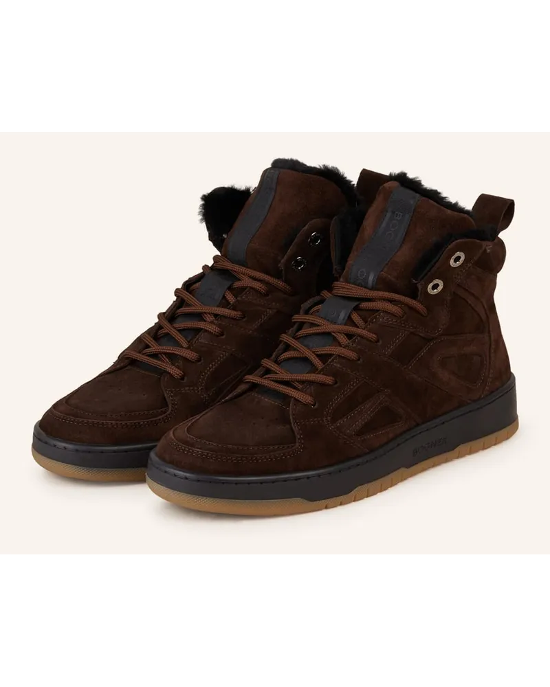 Bogner Hightop-Sneaker LOS ANGELES - DUNKELBRAUN Braun