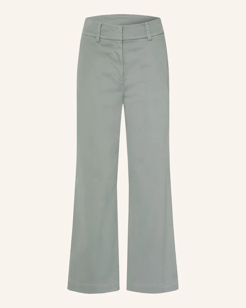 Marc O'Polo Marlenehose blau Hellgrün