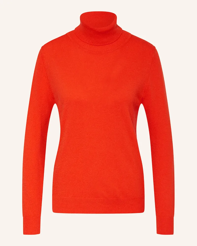 Darling Harbour Rollkragenpullover Orange
