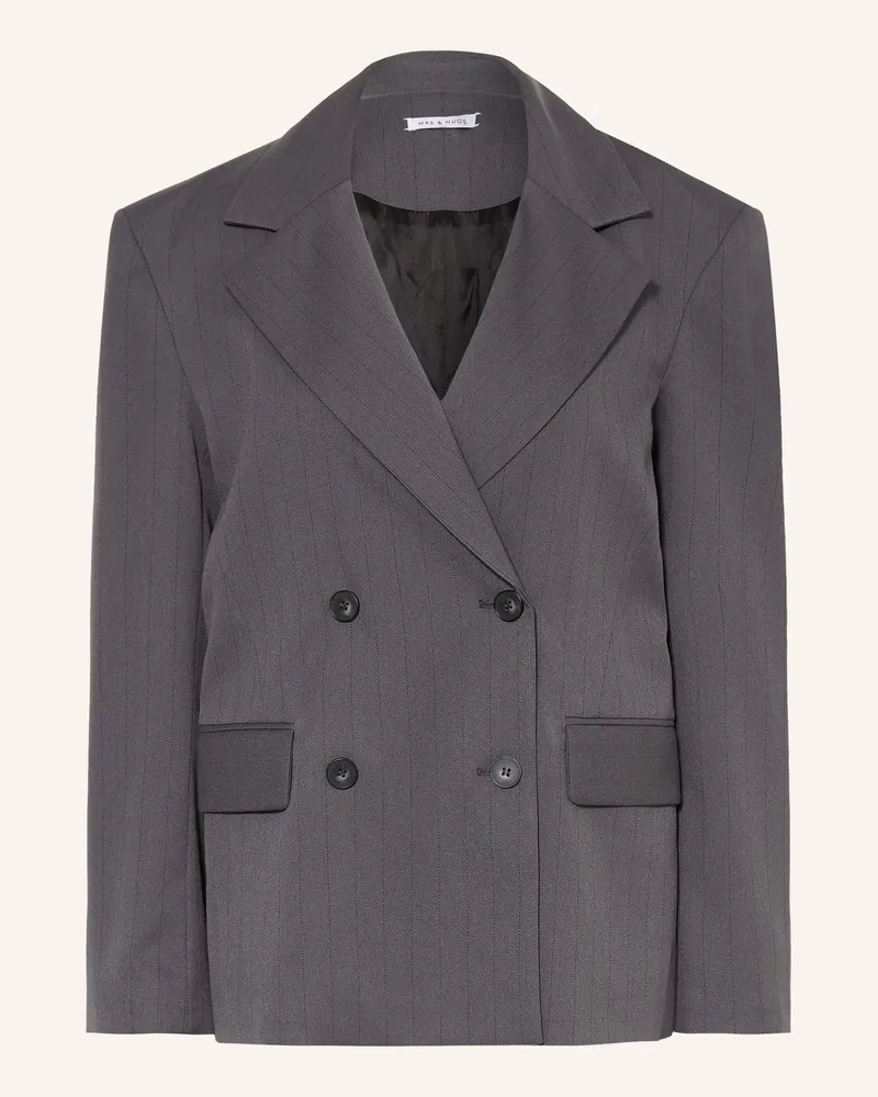 Mrs & HUGS Blazer grau Grau