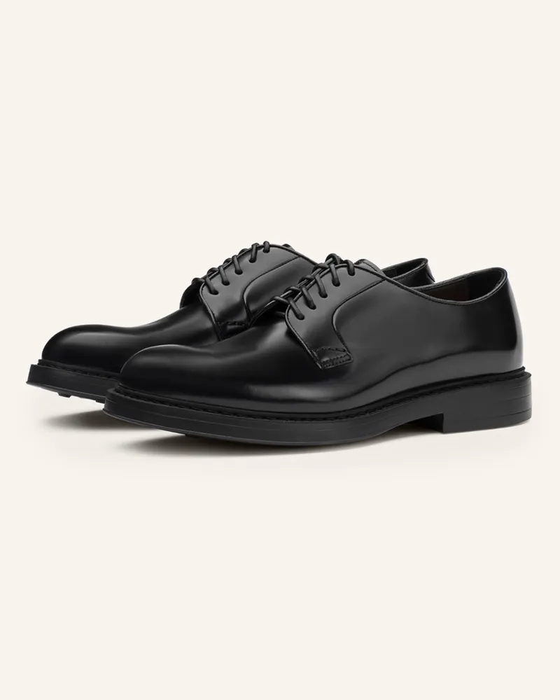 Doucal´s Schnürschuhe Bruge Xl schwarz Schwarz
