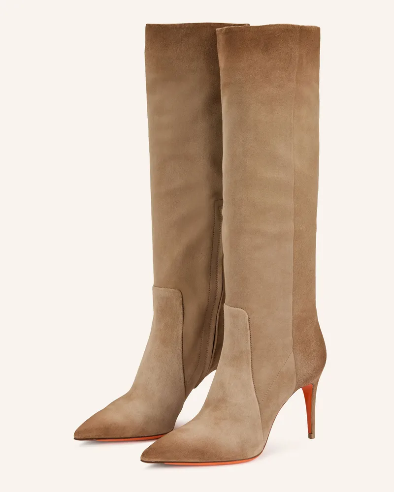 Santoni Stiefel VILOA Hellbraun