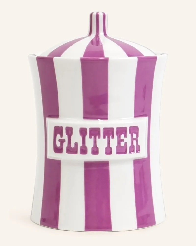 Jonathan Adler Aufbewahrungsdose VICE GLITTER Fuchsia