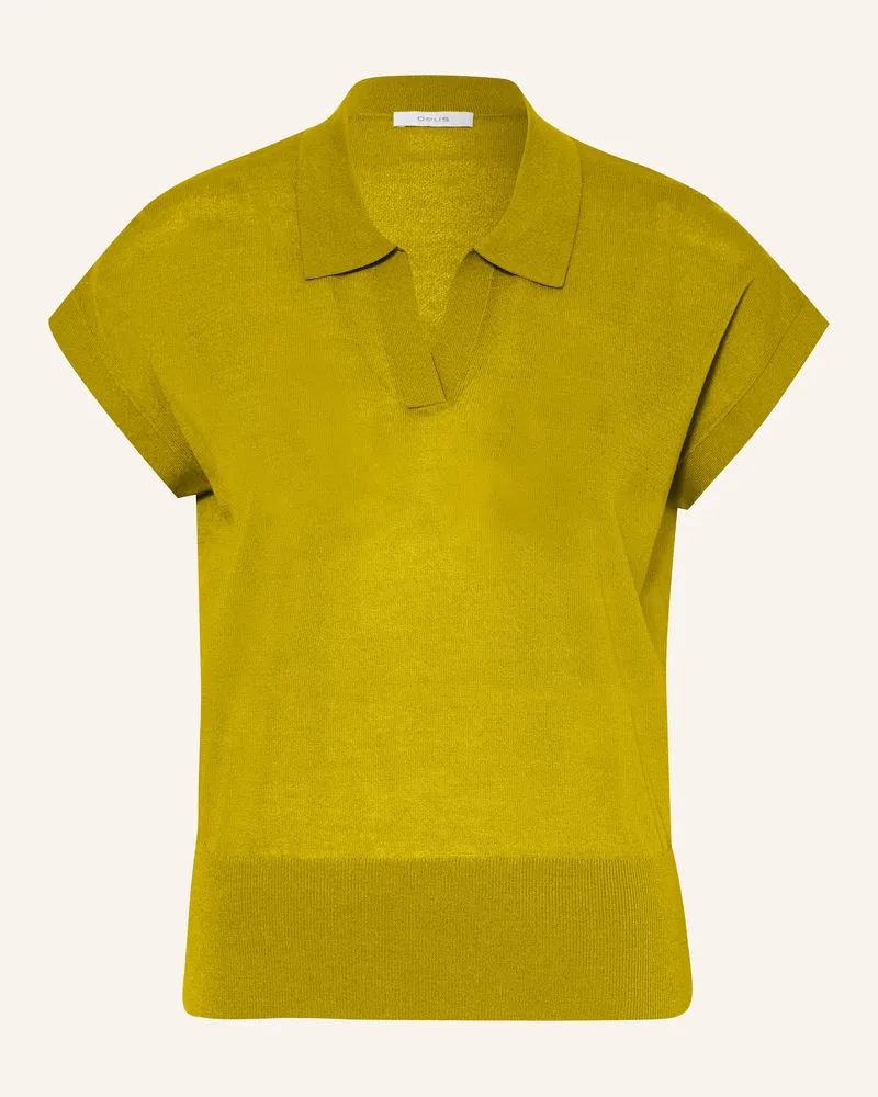 OPUS Strickshirt POSARA Grün