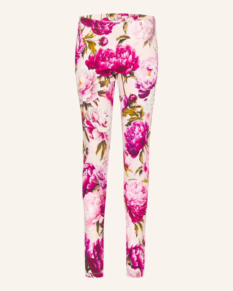 Dolce & Gabbana Leggings pink Pink