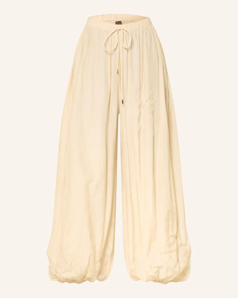 HUGO BOSS Hose Tindiana beige Hellgelb