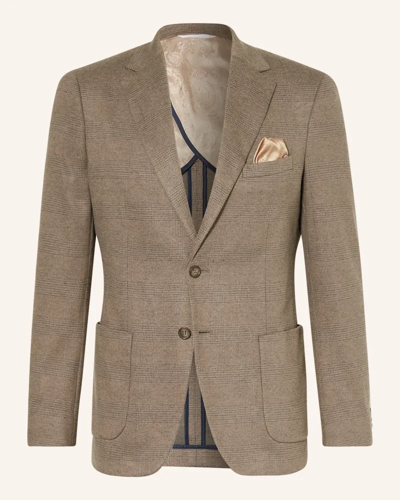 paul Anzugsakko Slim Fit Aus Jersey braun 810