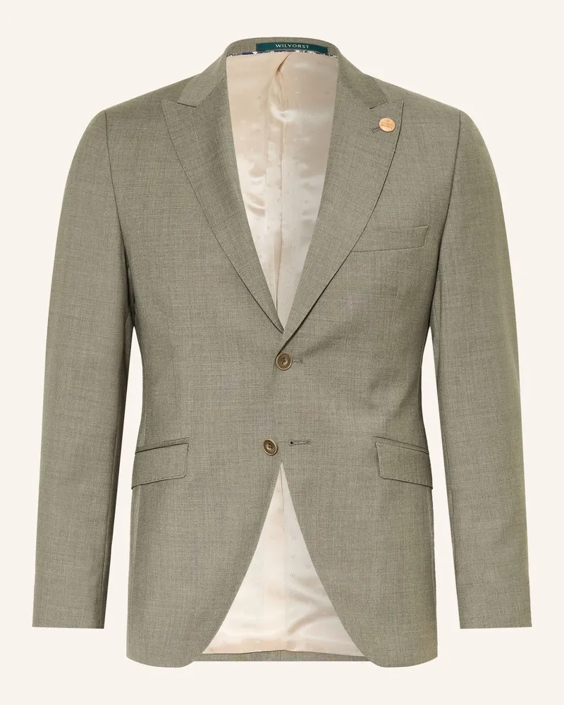 Wilvorst Anzugsakko Extra Slim Fit gruen 042