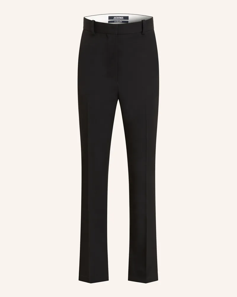 Jacquemus Hose Le Pantalon Norma schwarz Schwarz