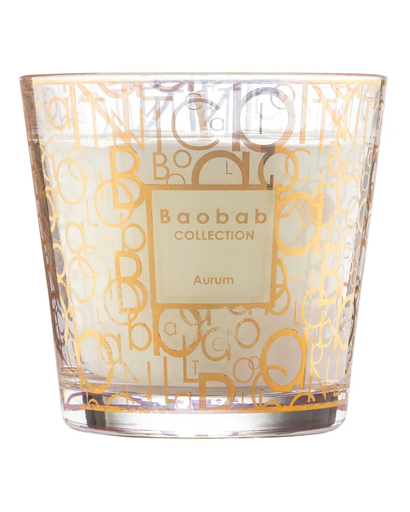 Baobab Collection Duftkerze AURUM Weiss