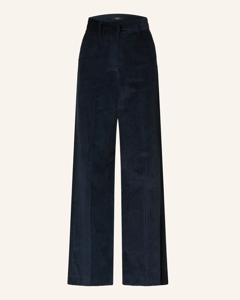 Max Mara Cordhose TANIA Dunkelblau