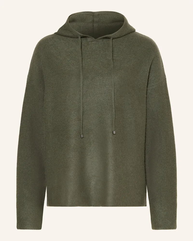 (THE MERCER) N.Y. Strick-Hoodie Aus Cashmere gruen Oliv