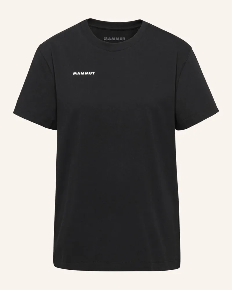 Mammut Mammut Base T-Shirt Women Mini Logo schwarz Schwarz