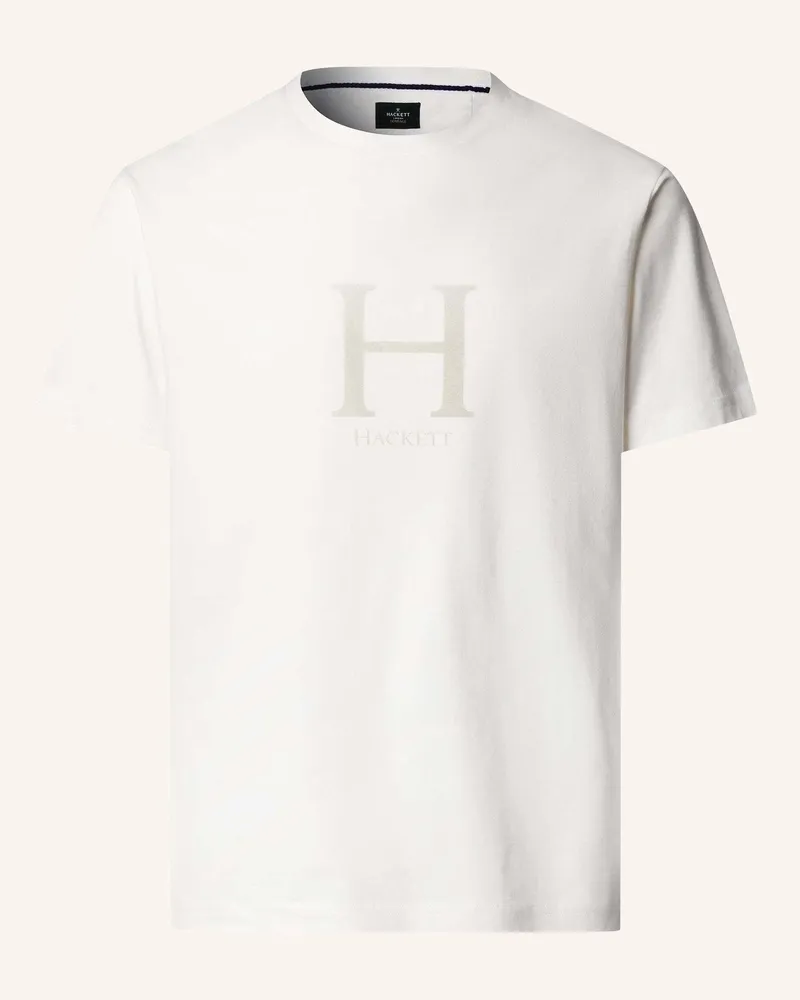 Hackett T-Shirt HERITAGE H TEE Creme
