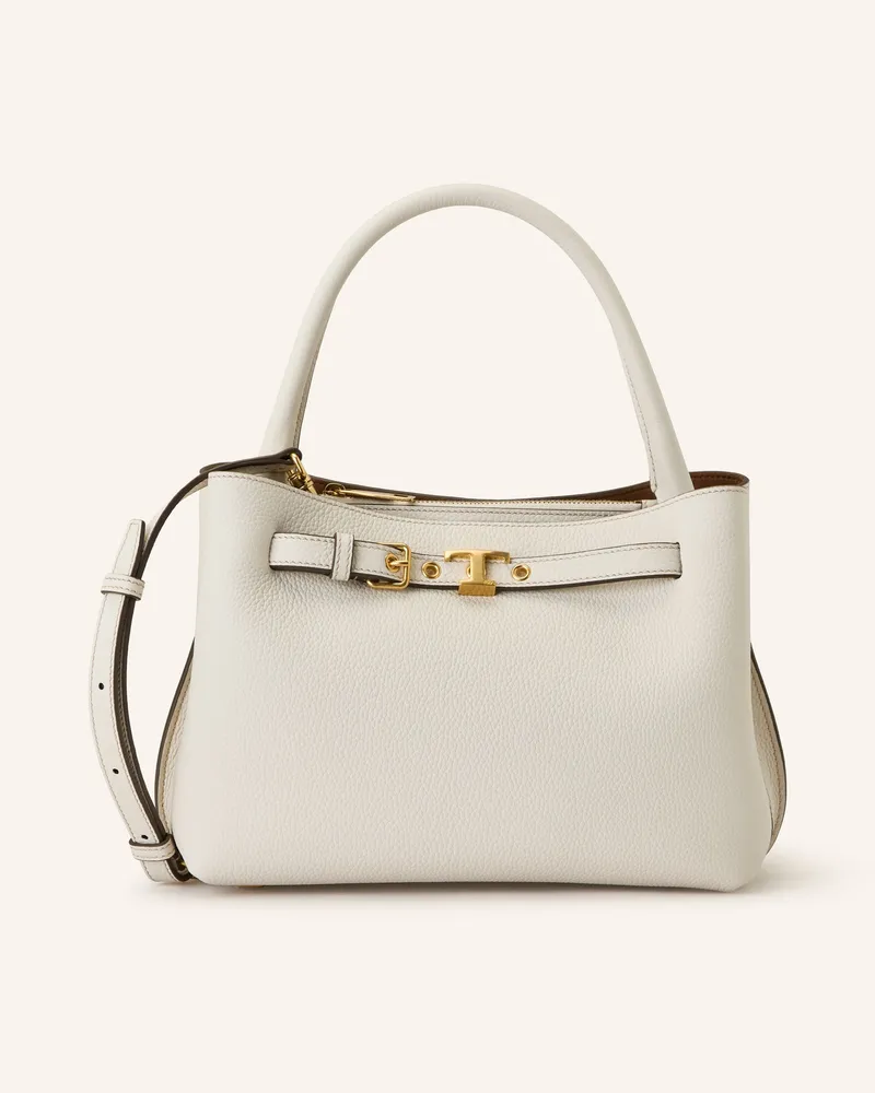TOD'S Handtasche Tim weiss Ecru