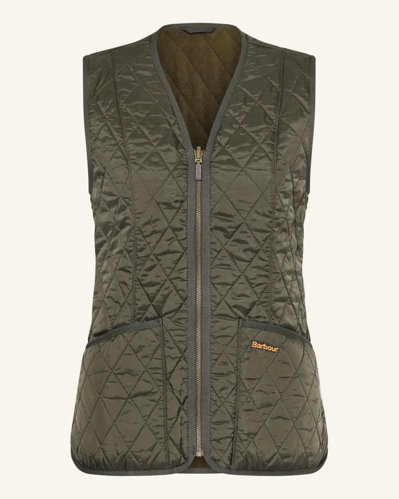 Barbour Steppweste Betty gruen Dunkelgrün
