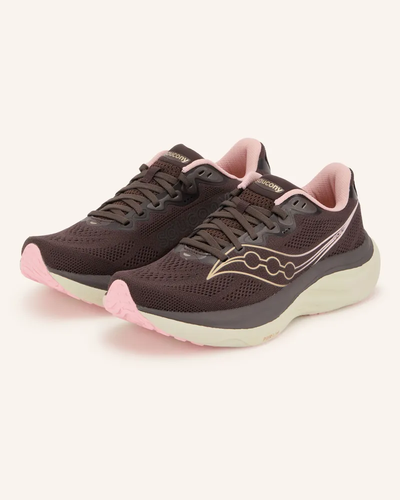 Saucony Laufschuhe Ride 19 braun Dunkelbraun