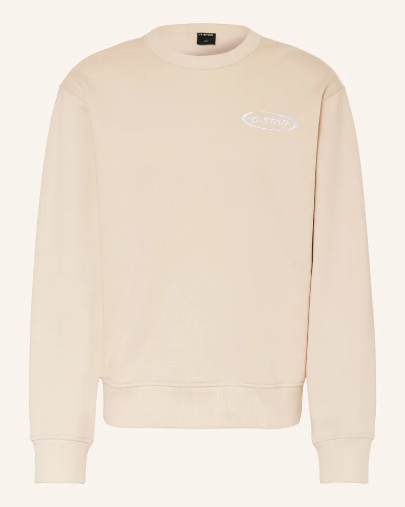 G-STAR RAW Sweatshirt weiss Ecru