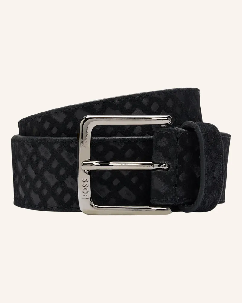 HUGO BOSS Business Gürtel RONNIE-BMONO-SD_SZ35 Schwarz