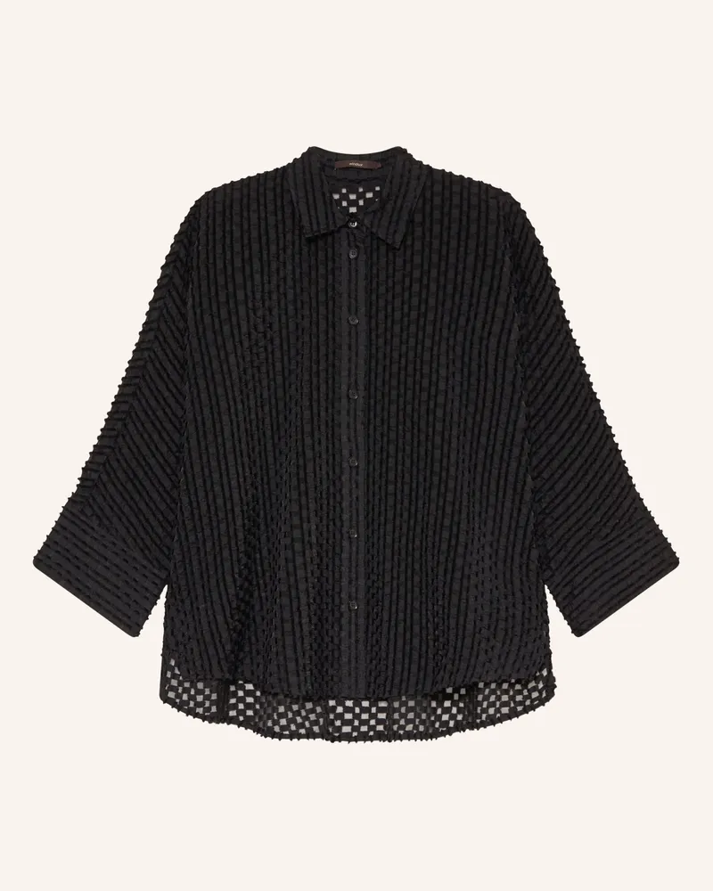 windsor. Hemdbluse Mit 3/4-Arm blau Dunkelblau