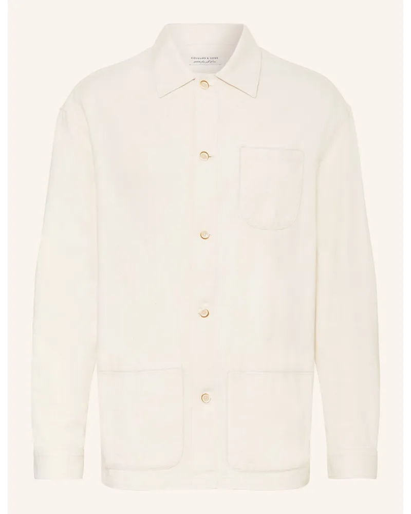 colours & sons Overjacket Weiss
