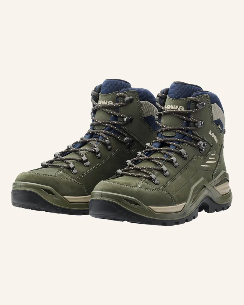 Lowa Wanderschuhe Renegade Evo Gtx Mid gruen Beige