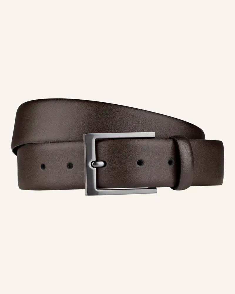 Strokesman's Ledergürtel Braun